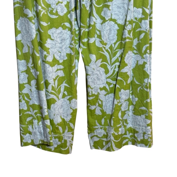 Anthropologie Maeve Floral Wide Leg Paisley Blue & Green ( PANT ONLY) Size:XS - Picture 8 of 14